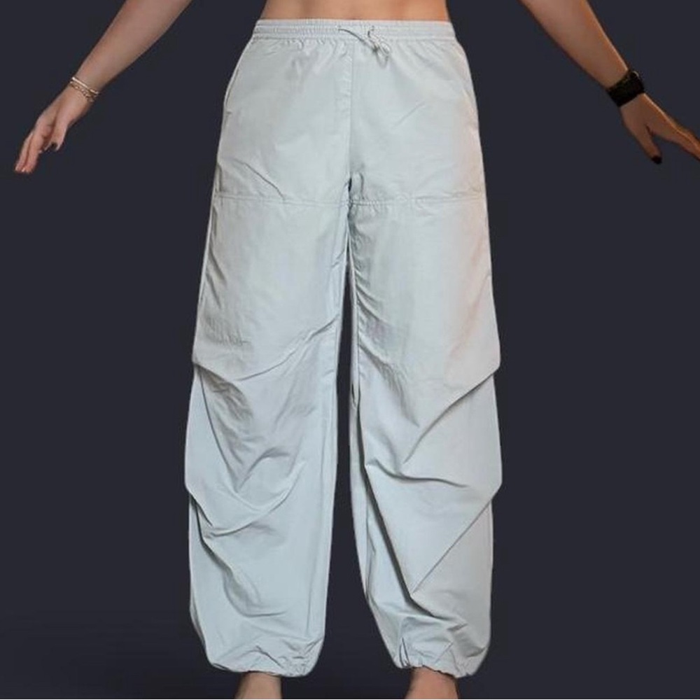 Women's Light Parachute Gray Pants
